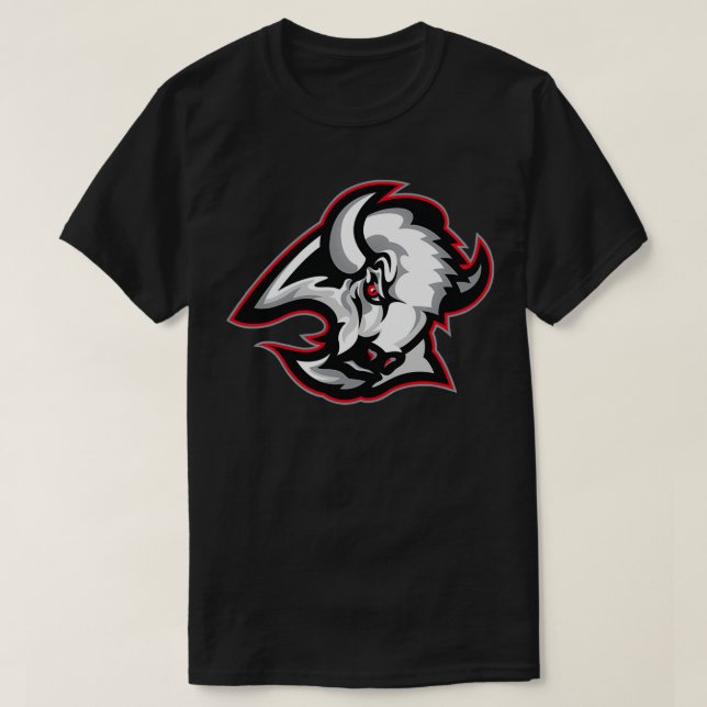 Camiseta Cabeza de cabra de búfalo (Diseño del anverso)