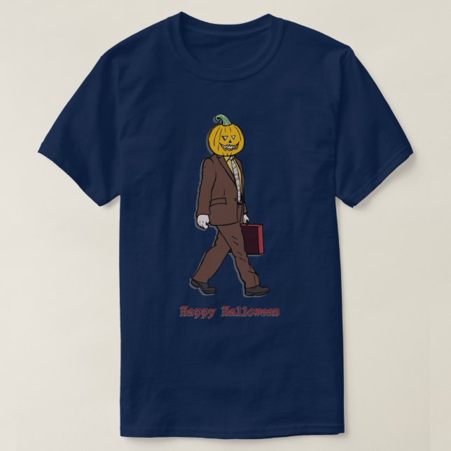 Camiseta Cabeza de calabaza Dwight (Diseño del anverso)