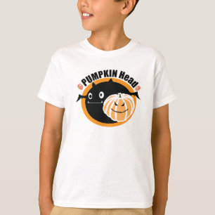 Camiseta Cabeza de calabaza Feliz Halloween