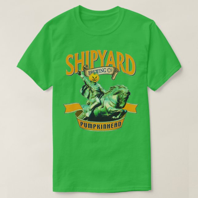 Camiseta Cabeza de calabaza para la elaboración de barcos (Diseño del anverso)