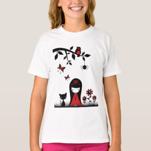 Camiseta Cabeza de cinta roja pequeña