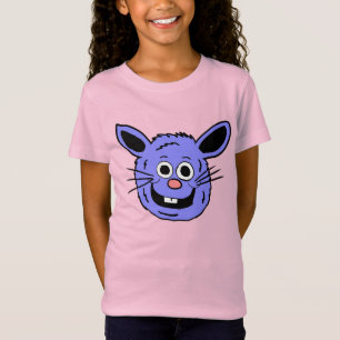 Camiseta Cabeza de conejo azul