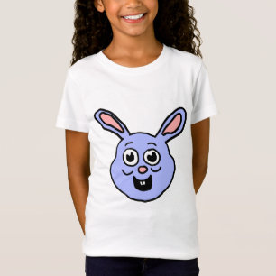 Camiseta Cabeza de conejo de dibujos animados