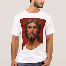 Camiseta Cabeza de Cristo por Mark Edward Westerfield según