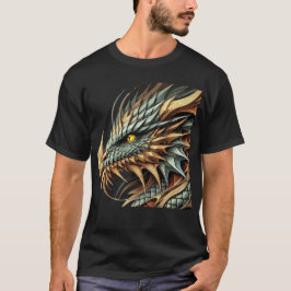 Camiseta cabeza de dragón