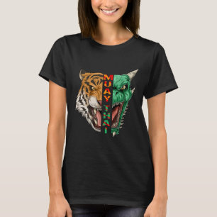 Camiseta Cabeza de Dragón y Tigre - G de Muay Thai y Kickbo