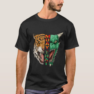 Camiseta Cabeza de Dragón y Tigre - Muay Thai y G de Kickbo