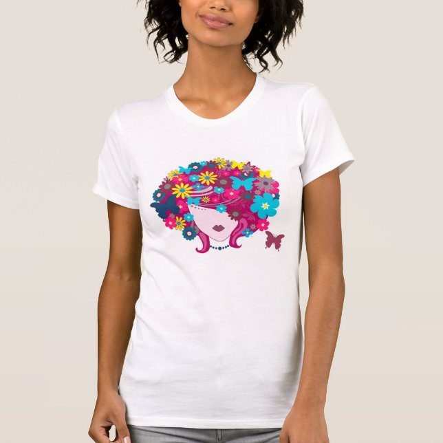 Camiseta Cabeza de Flor (Anverso)