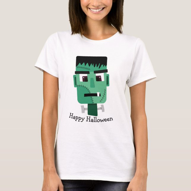 Camiseta Cabeza de Frankenstein Monster (Anverso)