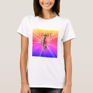 Camiseta Cabeza de fútbol de cabra