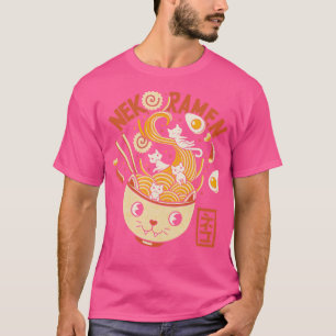 Camiseta Cabeza de gato Ramen de Tobe Fonseca
