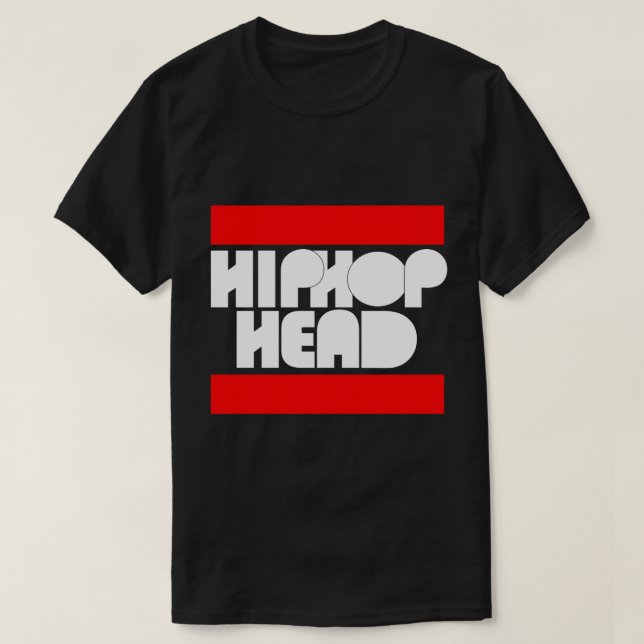 Camiseta Cabeza de Hiphop (Diseño del anverso)