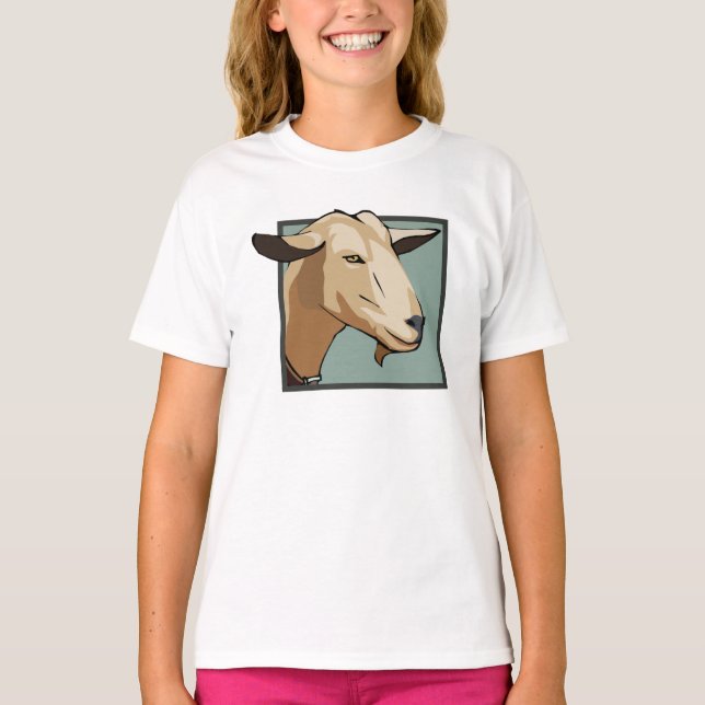 Camiseta Cabeza de la cabra (Anverso)