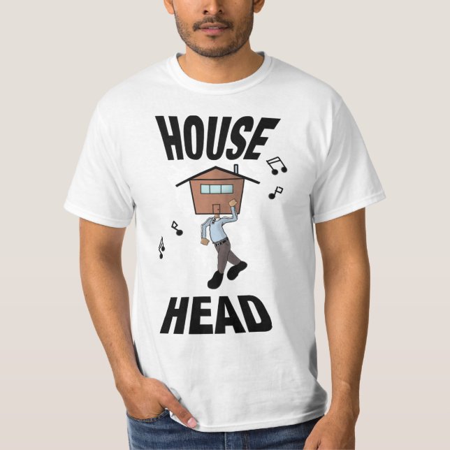 Camiseta Cabeza de la casa por Zayha (Anverso)