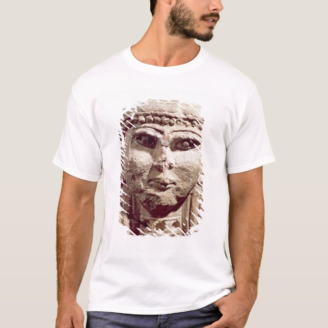 Camiseta Cabeza de la diosa Ishtar, de Amman, Jordania (Anverso)