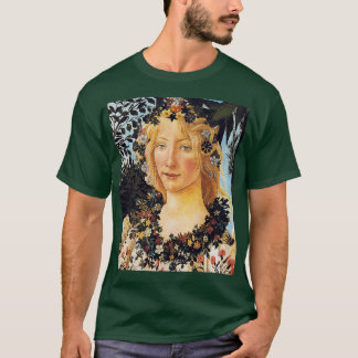 Camiseta cabeza de la flora