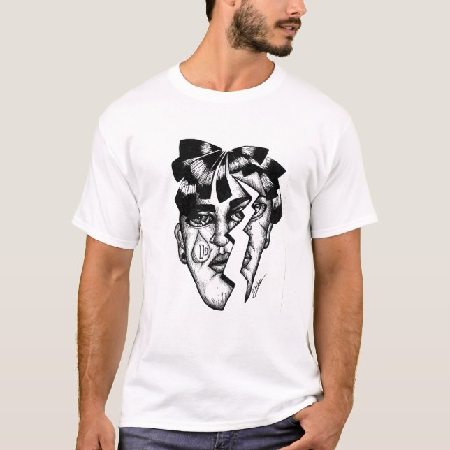 Camiseta Cabeza de la grieta (Anverso)