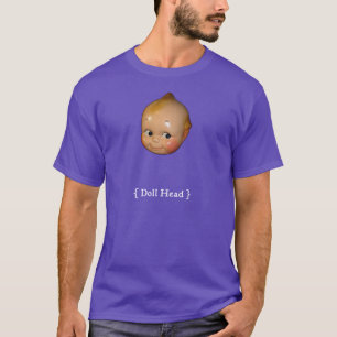 Camiseta Cabeza de la muñeca