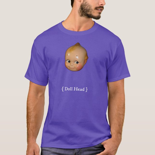 Camiseta Cabeza de la muñeca (Anverso)
