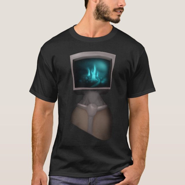 Camiseta Cabeza de la TV (Anverso)