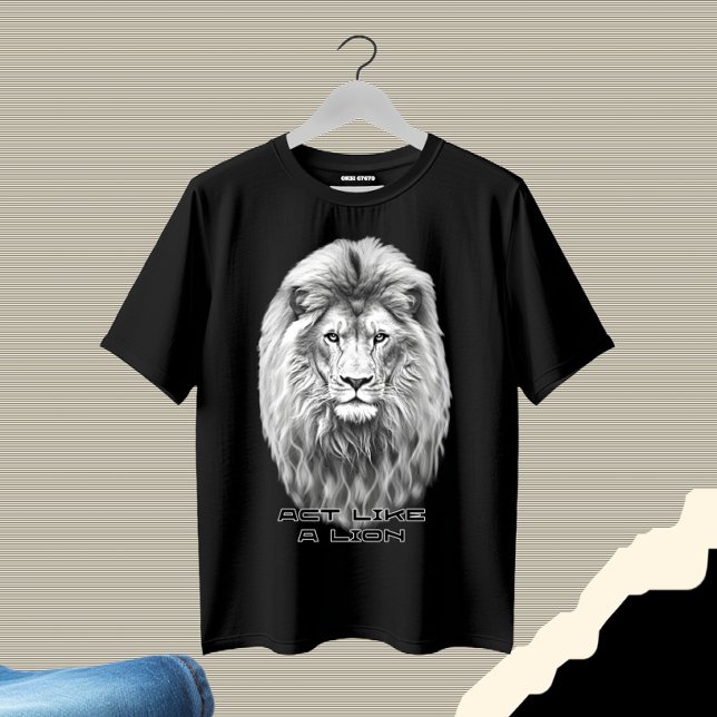 Camiseta Cabeza de león (Subido por el creador)
