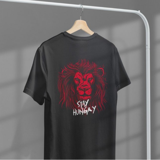Camiseta Cabeza de León Animal Salvaje (Subido por el creador)