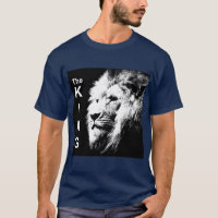 Cabeza de león del arte pop moderno del Rey