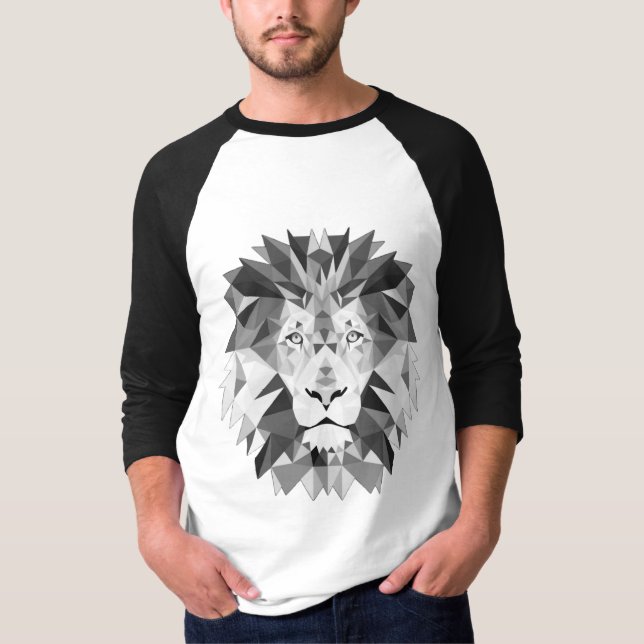 Camiseta Cabeza de león geométrica de Guay (Anverso)