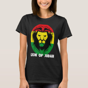 Camiseta Cabeza de León Rastafari Souvenir de Jamaica Rasta