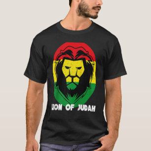 Camiseta Cabeza de León Rastafari Souvenir de Jamaica Rasta