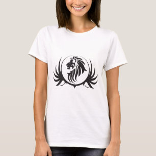Camiseta Cabeza de leones negros