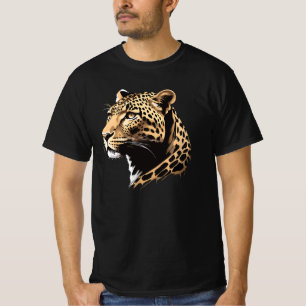 Camiseta Cabeza de Leopardo