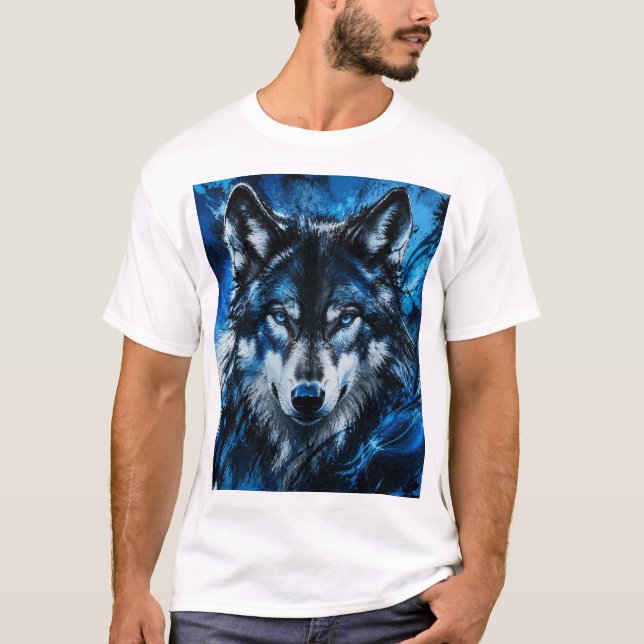 Camiseta Cabeza de lobo (Anverso)
