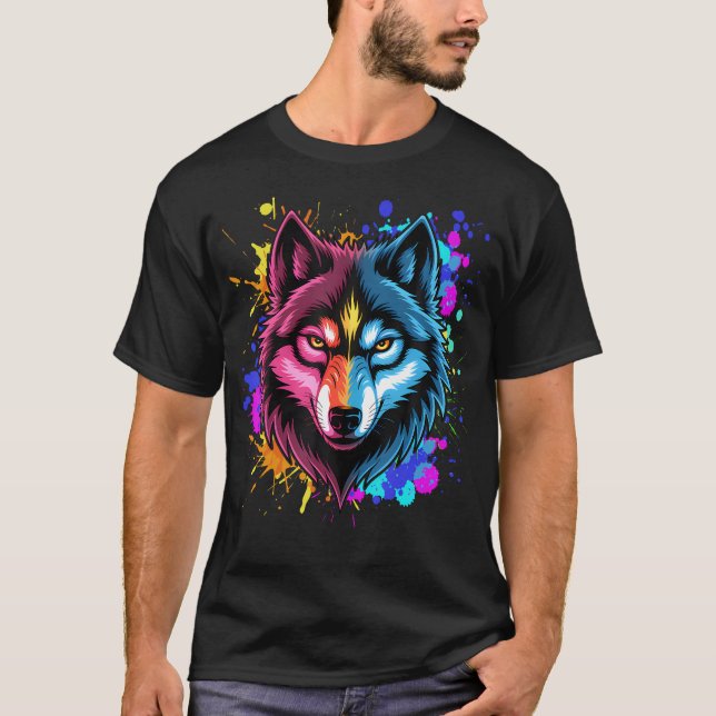 Camiseta Cabeza de Lobo (Anverso)
