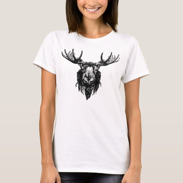 Camiseta Cabeza de los alces (Anverso)