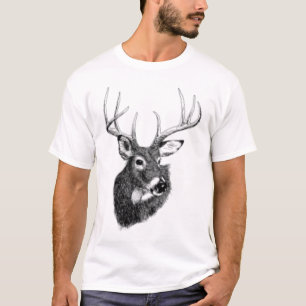 Camiseta cabeza de los ciervos
