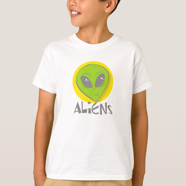Camiseta Cabeza de los extranjeros (Anverso)
