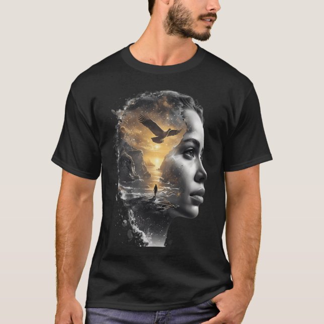 Camiseta Cabeza De Mujer (Anverso)