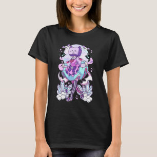 Camiseta Cabeza De Objeto Tv Cosplay Pastel Gótico Neko Cat