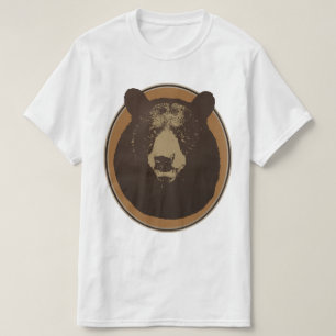 Camiseta Cabeza de Oso Disecado Montado Gráfico
