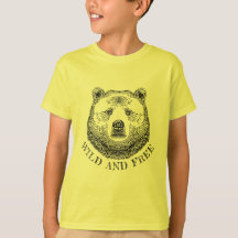 Cabeza De Oso, Silvestre Y Libre, Ilustracion Derr