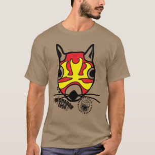 Camiseta Cabeza de Paco - ardillas de lucha libre mexicanas