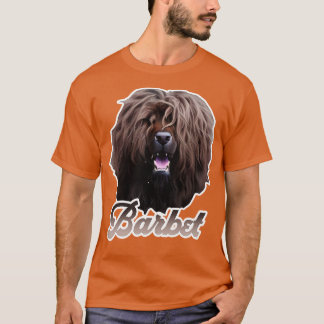 Camiseta cabeza de perro barbet