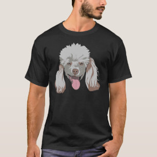 Camiseta Cabeza de perro de caniche Lover Keeper Mascota Du
