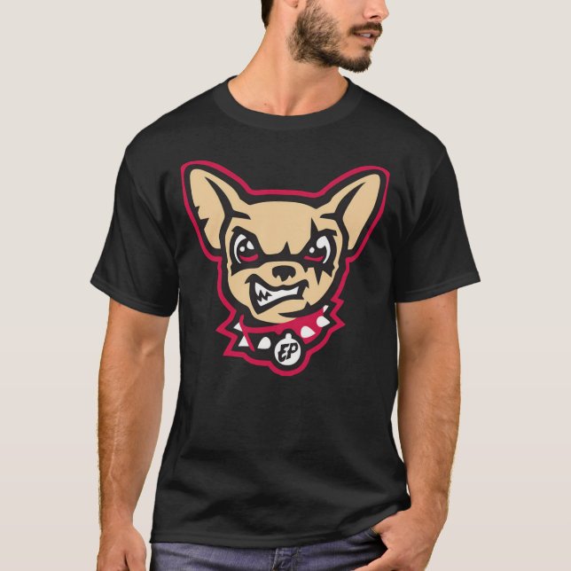 Camiseta Cabeza de perro de Chihuahuas El Paso Perro Cute T (Anverso)