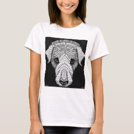 Camiseta Cabeza de perro de Julie de Graag