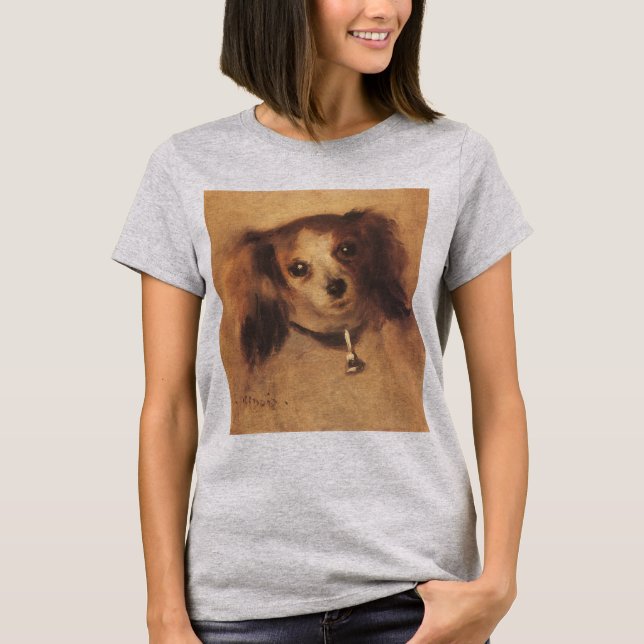 Camiseta Cabeza de perro de Pierre Renoir, Bella Artes de l (Anverso)