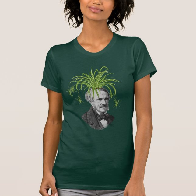 Camiseta Cabeza de planta araña (Anverso)