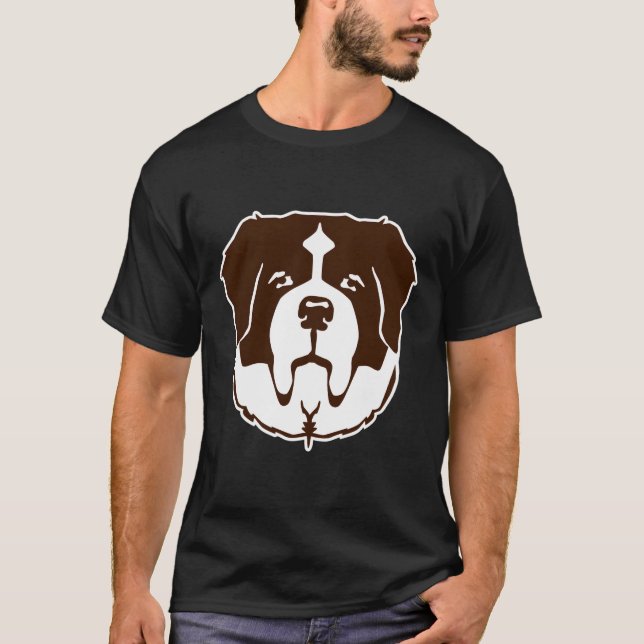 Camiseta Cabeza de San Bernardo (Anverso)
