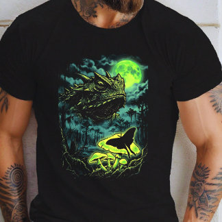 Camiseta Cabeza de sapo gigante pantano noche